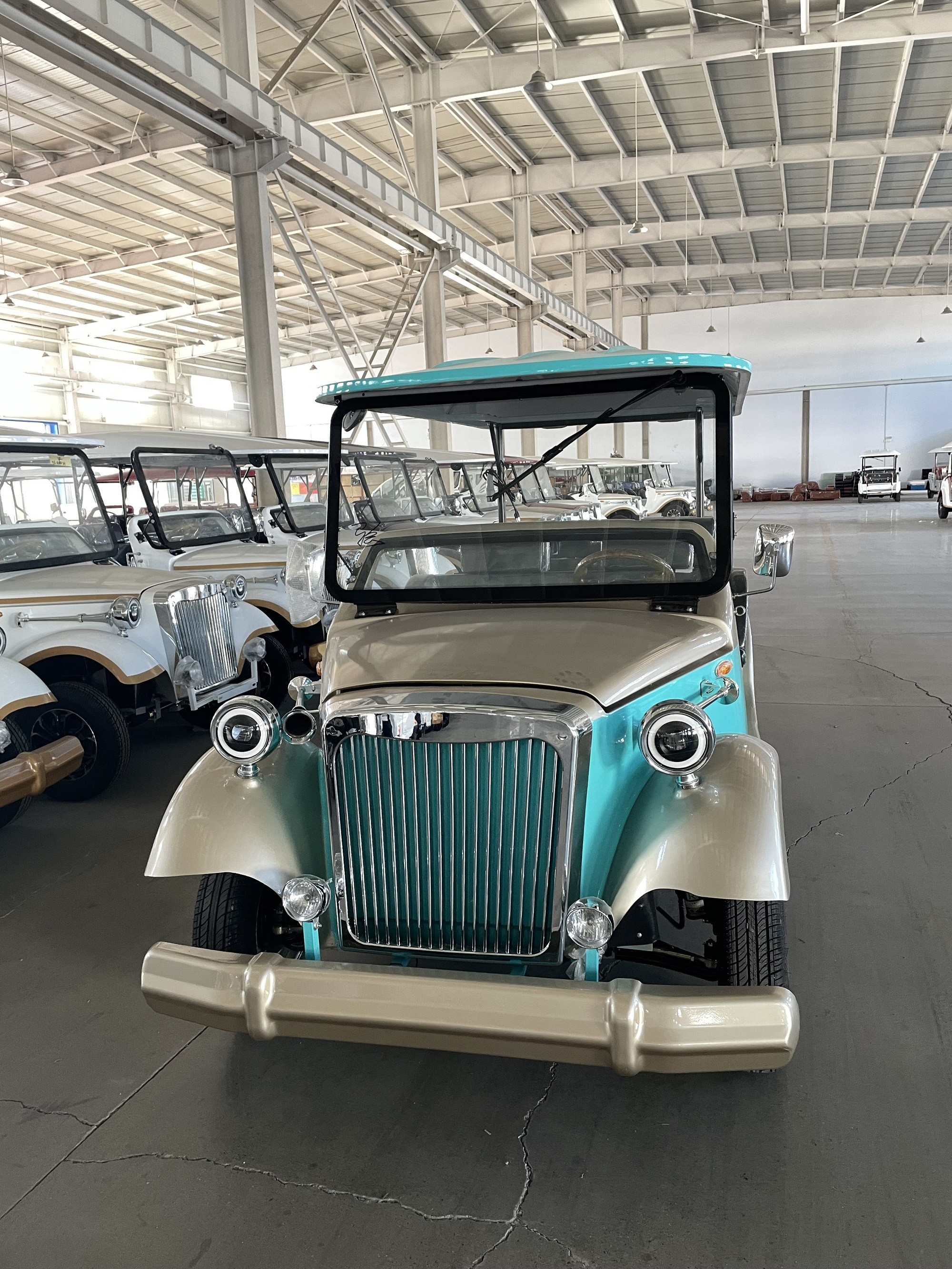 Roadster 11 Seat Electric Vintage Retro Classic Car Luxury Street Legal Low Speed Sightseein Antique