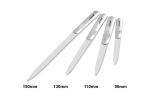 Silver Fingernail Polishing Block Stainless Steel Double Sided Easy Use