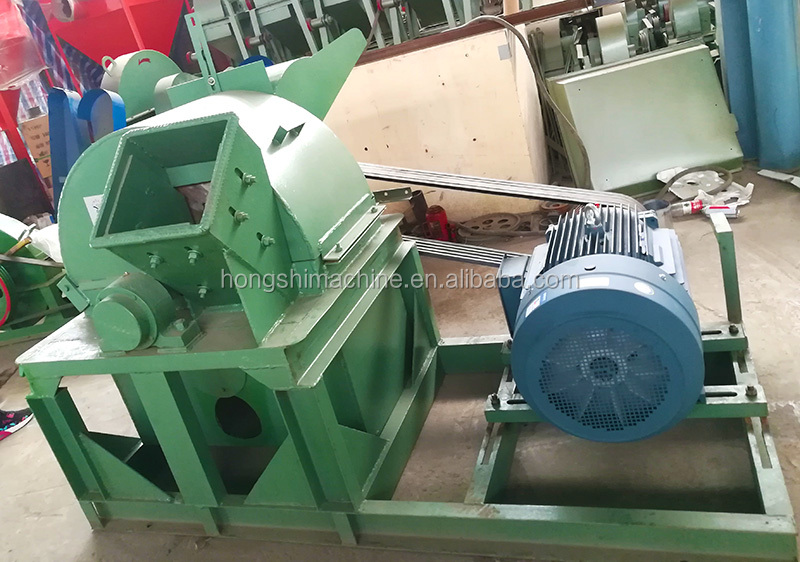 Tree Log Wood Crusher Biomass Pellet Machine High Capacity