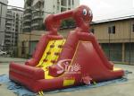Indoor small octopus kids inflatable slide made of lead free pvc tarpaulin for