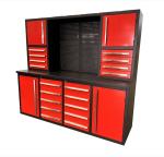 Powder Coat Steel Finish Cold Rolled Steel Stainless Steel Workbench with