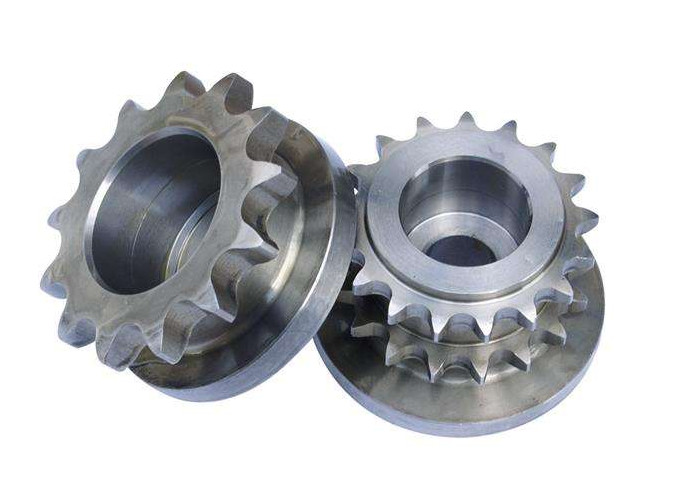 Polishing Industrial Chain Drive Sprockets , Stainless Steel Chain Sprockets For Motorcycle