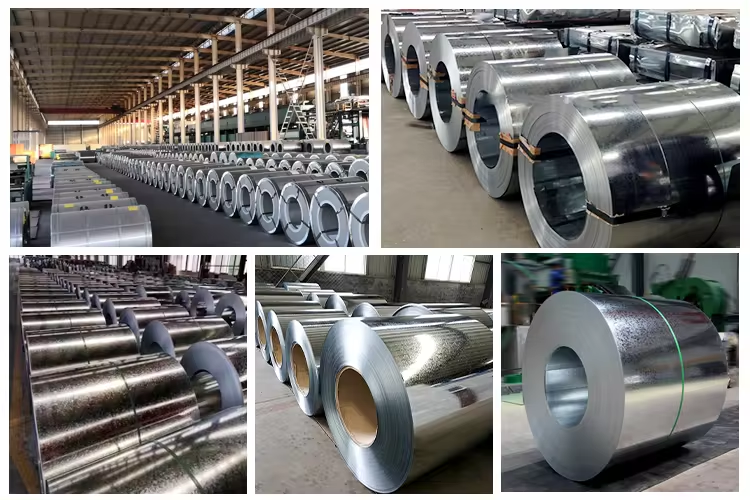Galvanized Steel Coils/Rolls (DX51D Z275 Z350 0.2mm Thickness PPGI Color Coated) Corrugated Roofing Steel Sheet