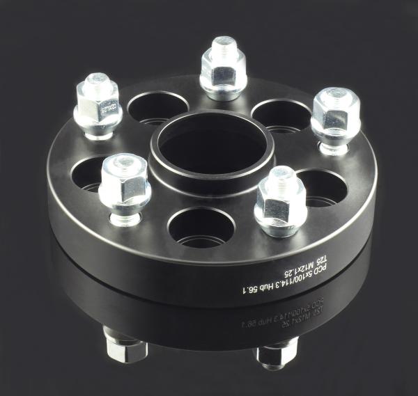 25mm Forged Aluminum Billet Hub Centric Wheel Spacer Adapter for SUBARU Bolt