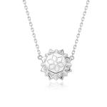 Hot Sale 18k Gold Lab-Grown Diamond Pendant White Lab-Grown Diamond Pendant