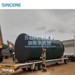PE Spiral Pipe Manufacturing Machine Polyethylene Plastic Water Tank Plant