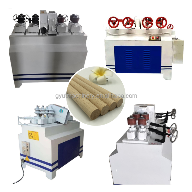 Wood Round Stick Making Machine Wooden Handle Brush Broom Handle Machine