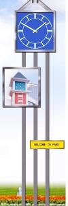 Quality street clocks and movement/mechanism wholesale