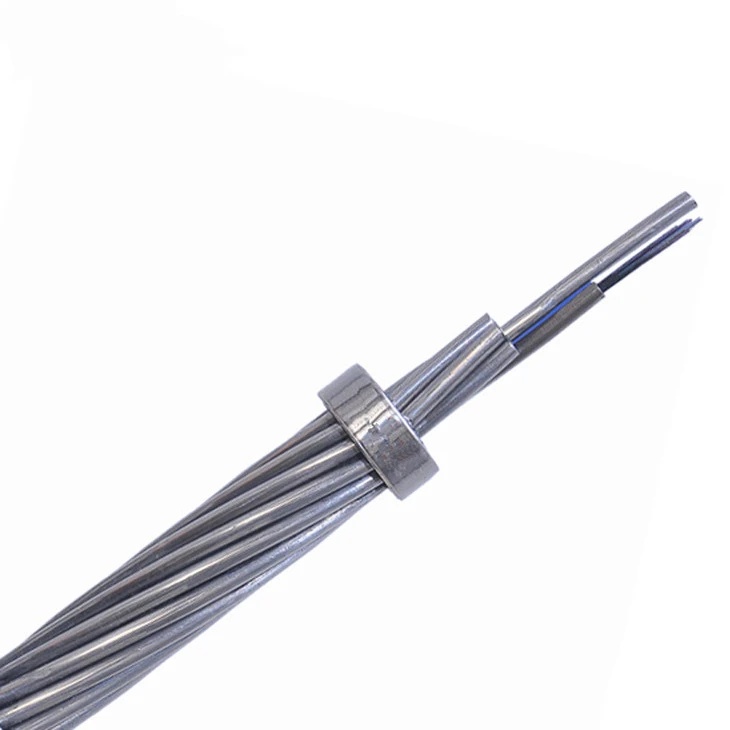 210 kN OPGW Fiber Cable Strip for Overhead Installation 2 to 144 Cores AA and As Wire