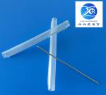 FTTH Clear Fiber Optic Cable Protection Sleeve Double Steel Rod