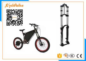 Quality 19 Inch Full Suspension Electric Mountain Bike 5000w With Carbon Steel Frame Material wholesale