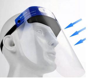 Quality Boiled Water Washable Anti-fog Safety Face Shield Visor wholesale
