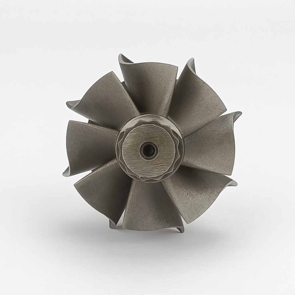 MS-TECH Turbo RHF4 Turbine Wheel Shaft 8973311850 8973311851 Fit Turbos Ind 44.4mm Exd 37.67mm Blades 8