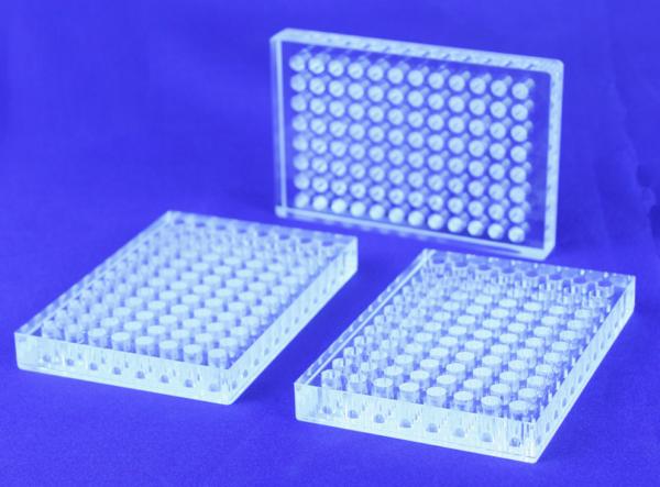 Cheap Ultraviolet Transparent Quartz 96 Well Plate For Microplate Reader for sale