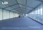 China Liri White Color Marquee Tent 10x40m With ABS Wall For Outdoor Events