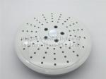 ABS plastic material round shape chrome plating shower head hand shower top