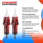 EO Gas Sterilized Cartridge Tattoo Needles in Various Diameters