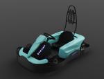Servo Motor 28km/h 48V Electrical Go Kart For Adults