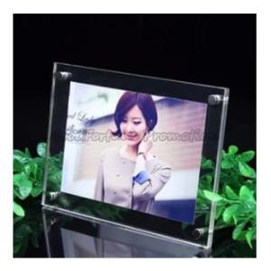 Quality hot Sale promotion customed printed logo Acrylic photo frame gift supplier wholesale