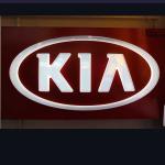 Acrylic Advertising Vacuum Forming visible led Sticker Car Brands Logo signage