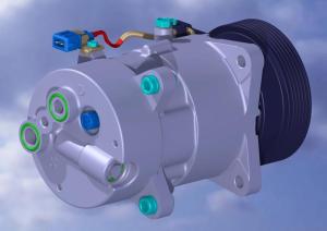 Quality Sanden Sd7v16 R134a Vehicle Air Conditioner Compressor Jetta 2v OE 1GD 820 803 C wholesale