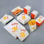 Customized Fast Food Packaging Fried Chicken French Fries Hamburgers Disposable
