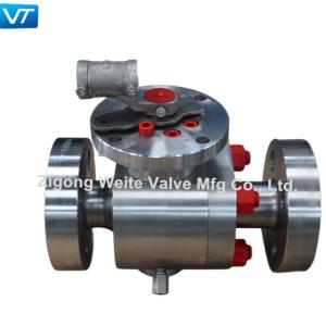 Quality Industrial Duplex F51 Stainless Steel Flanged Ball Valve 1In wholesale