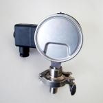 SUS 316 Electric Contact Pressure Gauges Diaphragm 60 Bar Flange Pressure Gauge