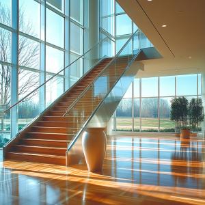 Quality Versatile Stainless Steel Handrails with 1200mm Balustrade Height for Glass Applications wholesale