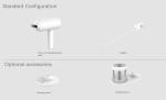 Replaceable Battery Straight Handle Rechargeable Cordless Hair Dryer