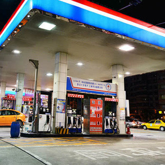 Petrol station Outdoor waterproof customized design gas station canopy