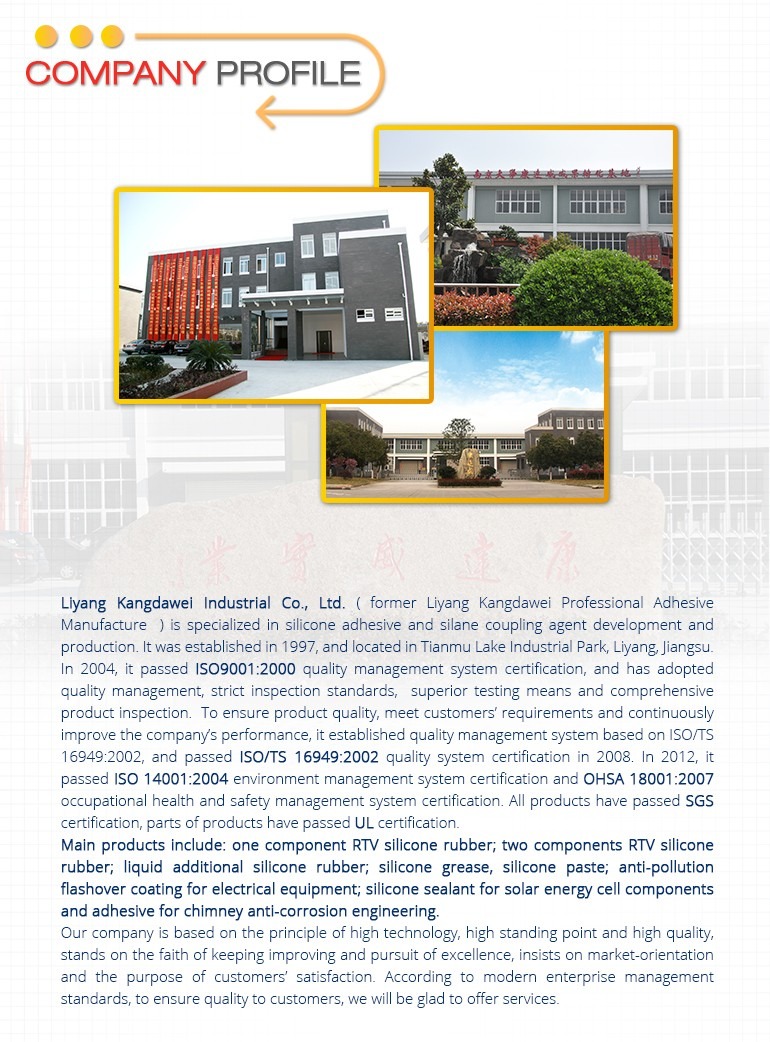 No Corrosion Rtv Potting Compound For Solar Panel Module Junction Box