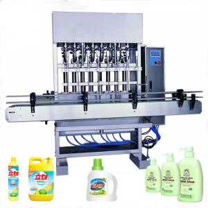 Quality Automatic Oil Piston Liquid Solid Shampoo Bottle Filling Machine wholesale