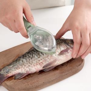 Quality Non-Slip Handle Kitchen Cleaning Tool Fast Remove Fish Skin Grater Cleaning wholesale