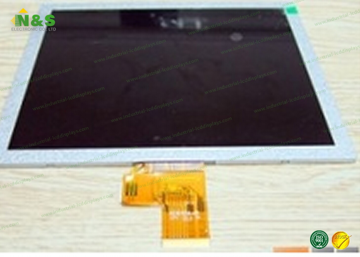 Chimei 8.0 Inch A-Si TFT LCD Panel Hard Coating Normally White