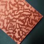 Wear Resistance Metallic Gift Wrap Paper With Leopard Grain