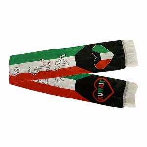 Quality Promotional Sport Knitted Polyester Scraf Personalised Football Scarf wholesale