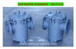 JIS 5K-200A CAN WATER STRAINERS MARINE CAN WATER FILTERS S-TYPE JISF 7121BODY -