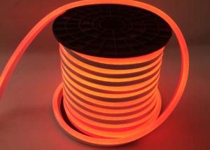 Quality Orange Led Neon Tube Light 220V Flex LED Neon Rope Light 14mm*26mm 10W/M Waterproof Soft Neon Strip Lights wholesale