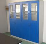 CE Verified Pharmacy Medicine Cabinet Full Wood Structure For Hospital