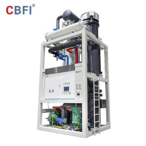 Quality 10 Ton Per Day Ice Tube Machine With Cold Room , Water Cooling wholesale