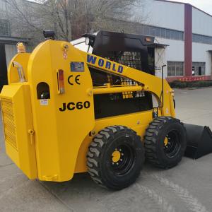 Quality 1ton Small Skid Steer Loader Skid Steer Mini Loader With Bucket wholesale