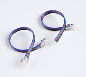Quality RGB LED Strip Light Accessories Led Strip Connector 4 Pin wholesale