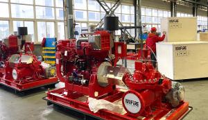 Quality 2000GPM 1480RPM Diesel Engine Split Case Centrifugal Pump For Fire Fighting wholesale