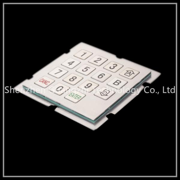 Cheap Customized Industrial Metal Keyboard For Dyeing Machine Equipment Operation for sale