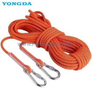 Quality GB21976.6 Polyester Steel Wire Core Escape Rope 10 KN For Building Fire wholesale