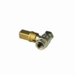 Forged CW617N Brass Ball Valves 1/2 Inch To 4 Inch Butterfly Handle Ball Valve