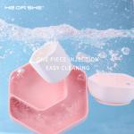 LFGB Certification Portable Tasteless Silicone Suction Baby Plate