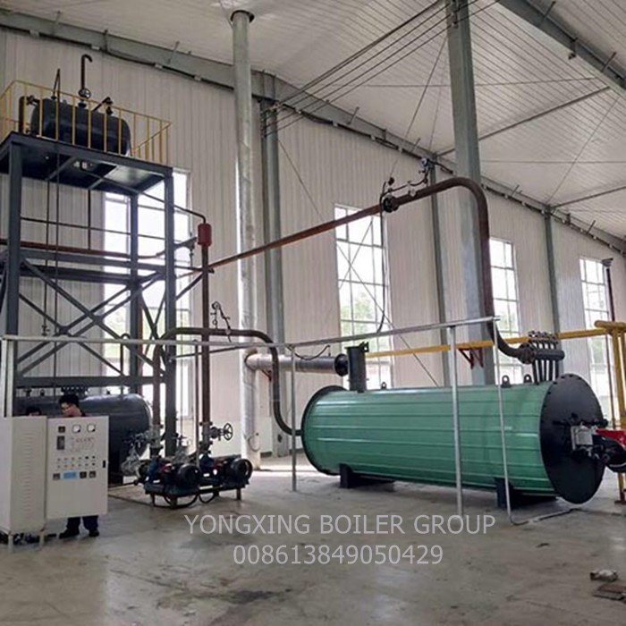 3500kw Thermal Oil Boiler Medium Oil Thermal Fluid Heater With Oil Fired Burner