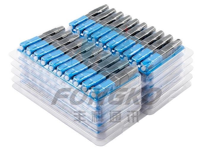 SC APC UPC Fiber Optic Fast Connector 2x3mm Flat Drop Cable 55mm 60mm